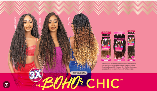 Janet-Nala Tress-boho chic-maverick locs-20''