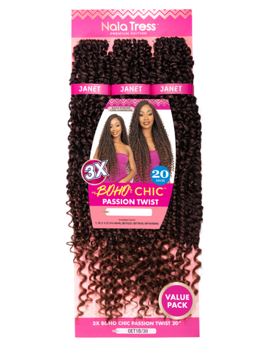 Janet-Nala Tress-boho chic-passion twist-20''