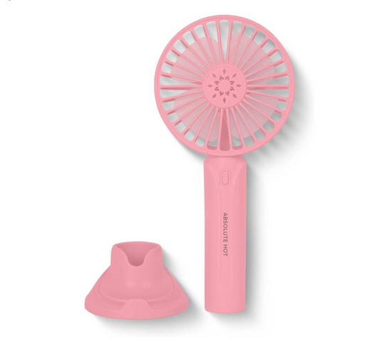 AH-standing beauty fan-rechargeable-micro-usb