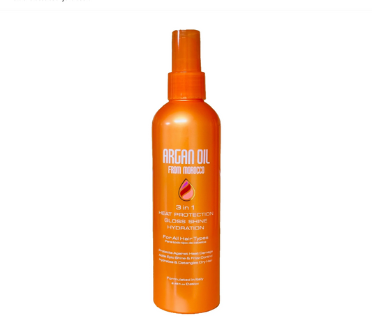 ARGAN OIL-FROM MOROCCO-3-IN-1-HEAT-PROTECTION