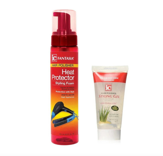 IC-FANTASIA-HAIR POLISH-HEAT-PROTECTOR-STYLING-FOAM