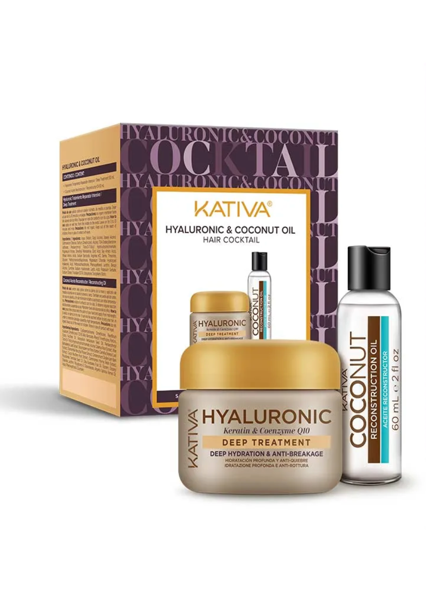 Kativa - Hyaluronic & Coconut Oil - Hair Cocktail