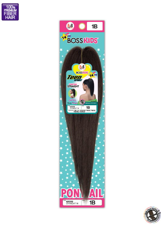 Boss Kids-Teen-Spirit- ponytail-KP006-Straight-14''