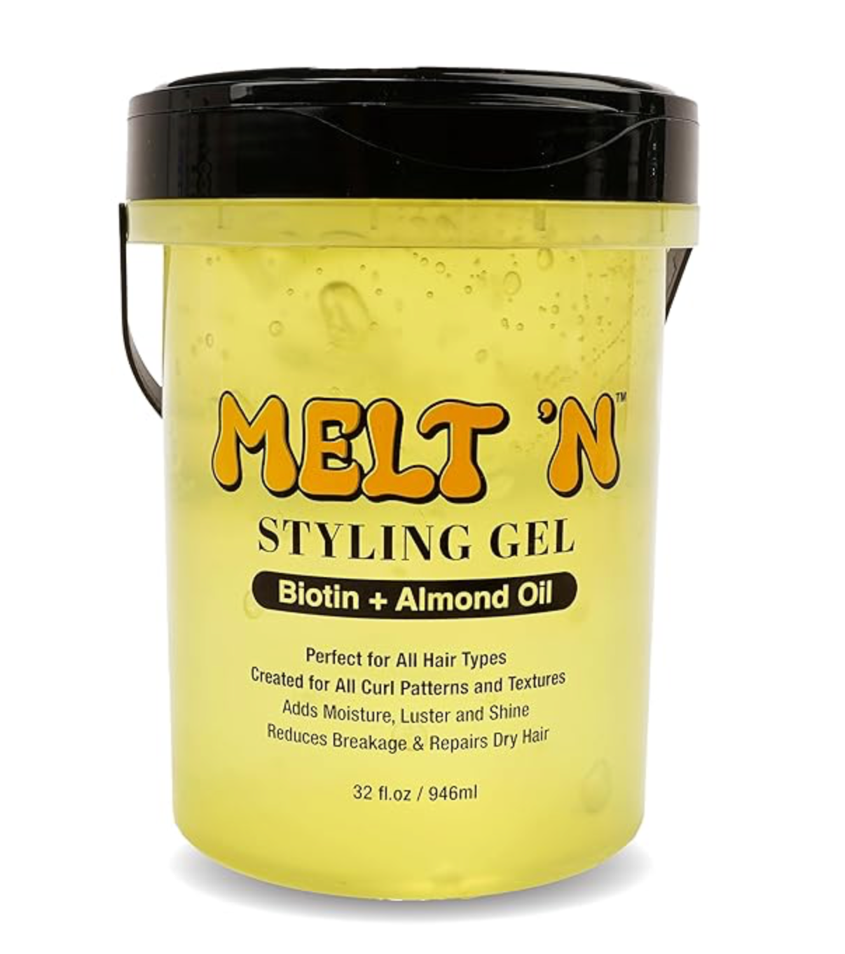 Ebin-melt 'n styling gel - biotin + almond oil