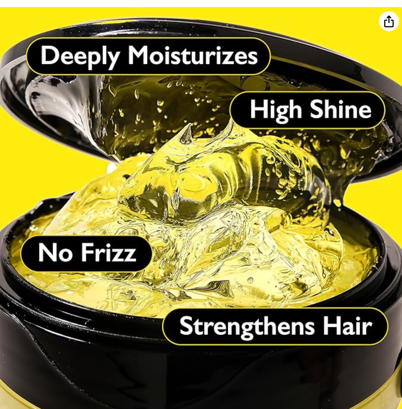 Ebin-melt 'n styling gel - biotin + almond oil
