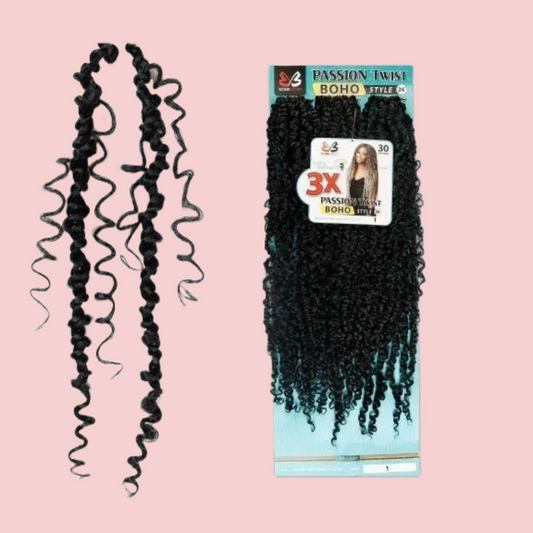 BOBBI BOSS-PASSION TWIST-BOHO-STYLE-BHPT-3X - 18''