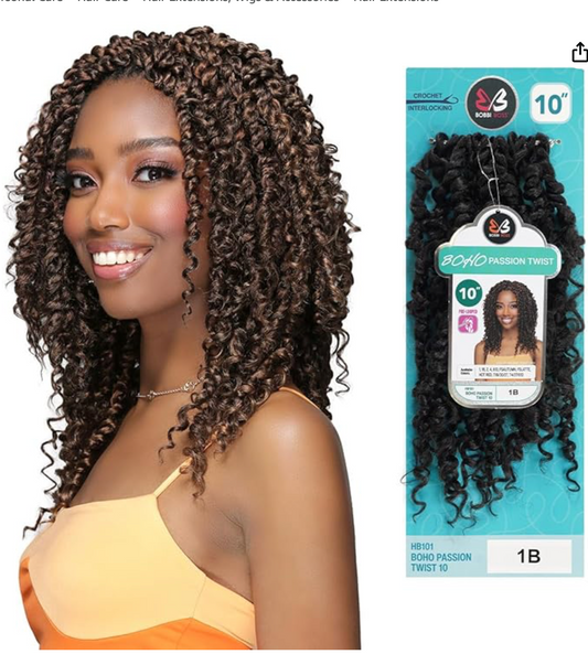 BOBBI BOSS-PASSION TWIST-BOHO-STYLE-BHPT-3X - 10''