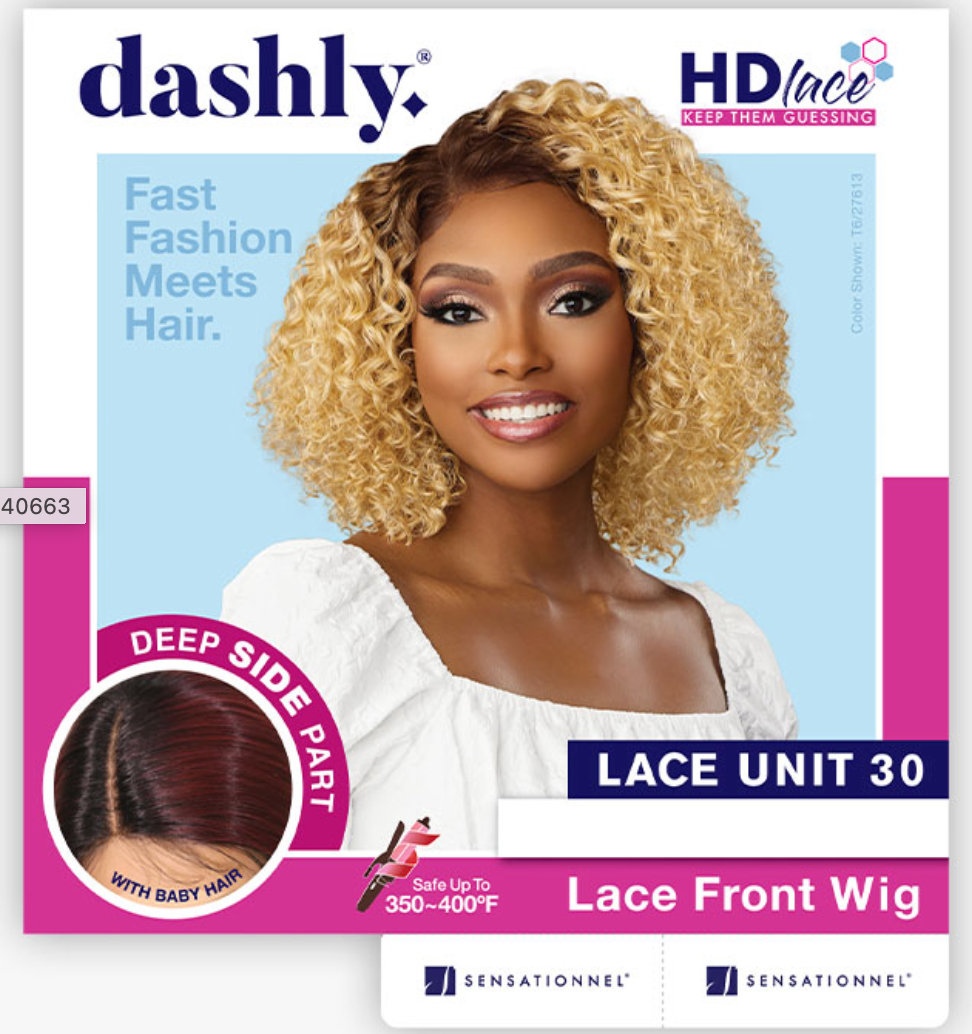 DASHLY - HD LACE - DEEP CENTER PART - UNIT 30