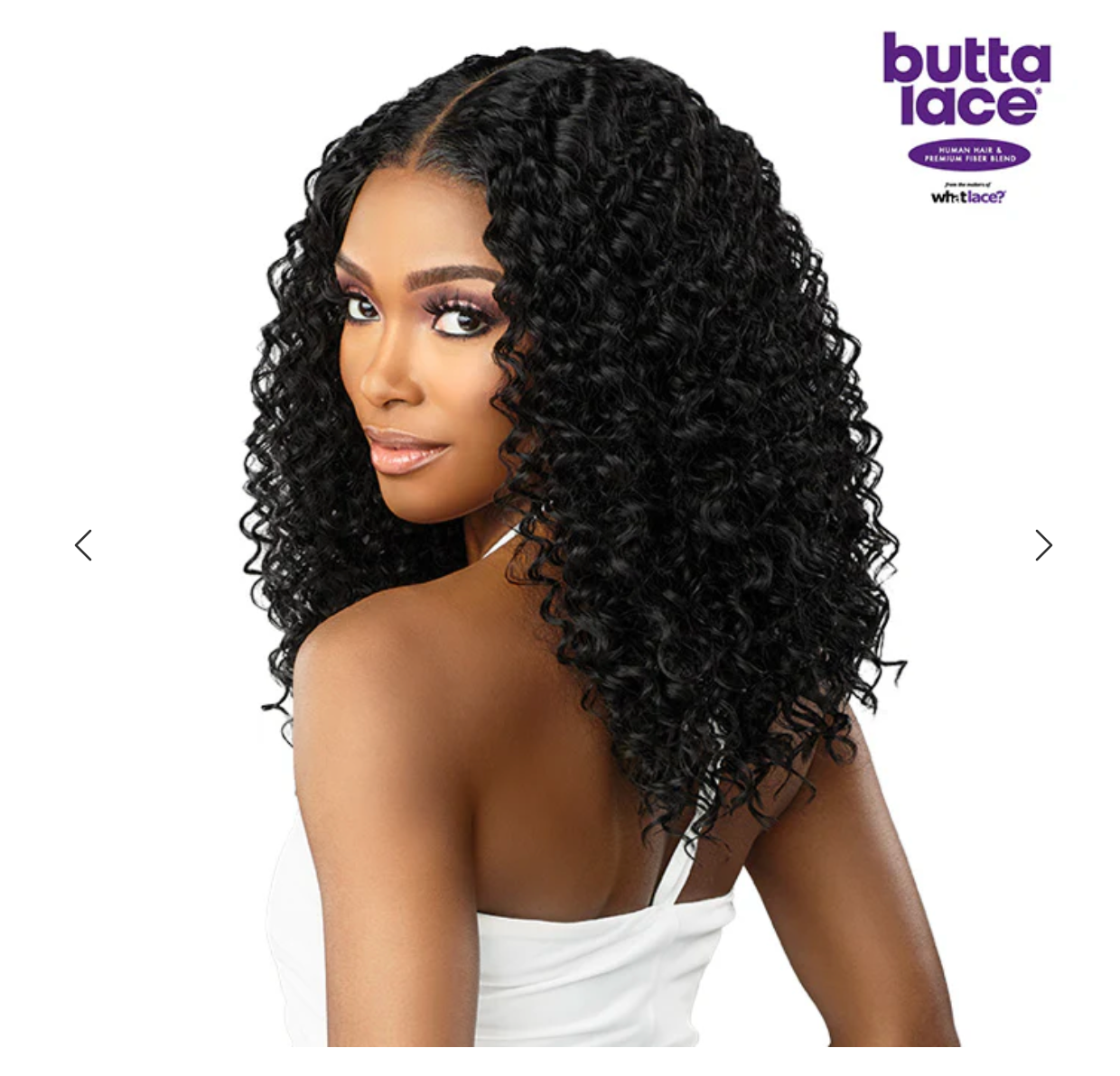 SENSATIONNEL-BUTTA LACE-WHATLACE?- WATER WAVE - 16'' - 1B/MOCHA