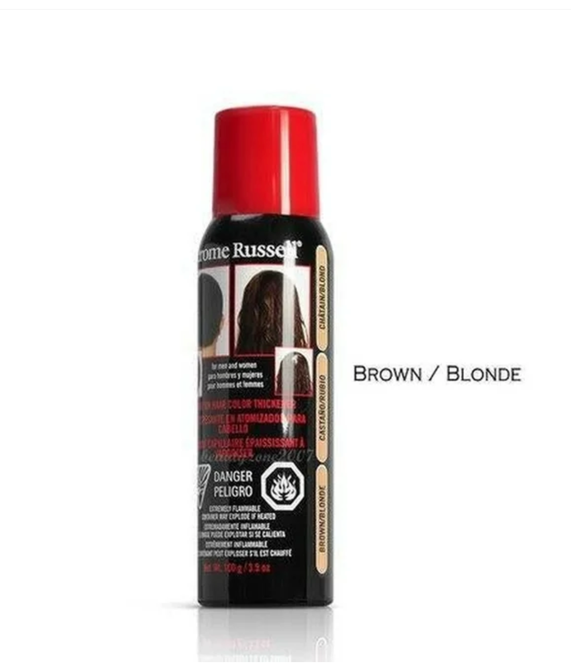 JEROME RUSSELL-SPRAY ON HAIR COLOR-THICKENER - 3.5 OZ