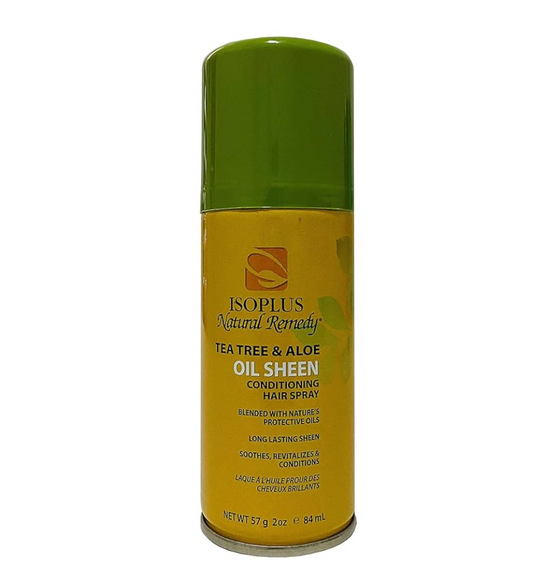 ISOPLUS-NATURAL REMEDY-TEA TREE & ALOE - OIL SHEEN