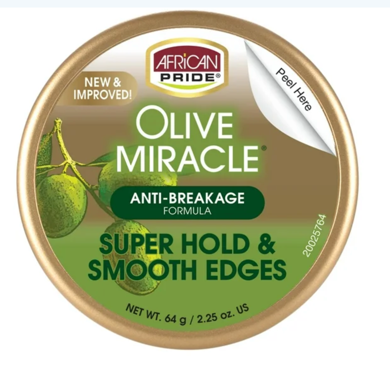 African-pride-olive-miracle-super hold & smooth edges