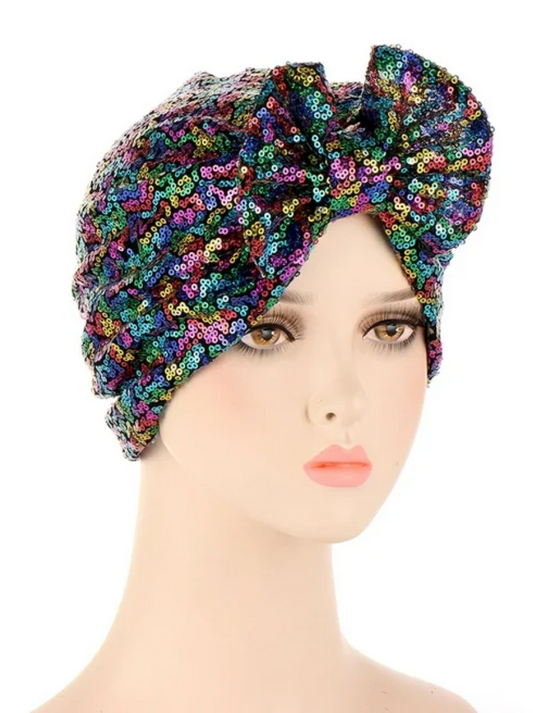 ROYAL  BIJOU-SEQUIN-TURBAN