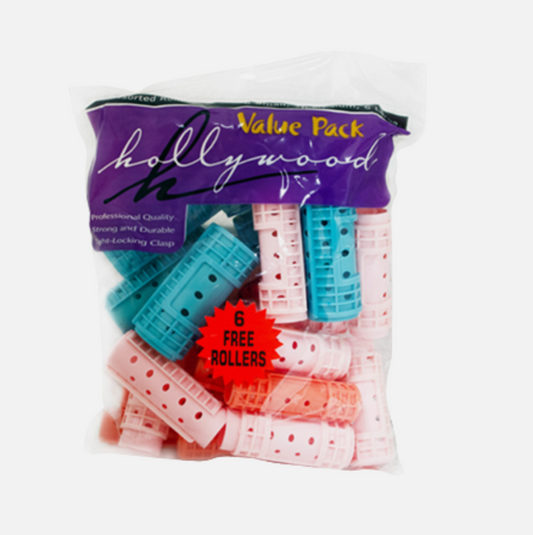 HOLLYWOOD-VALUE-PACK-ASSORTED ROLLERS