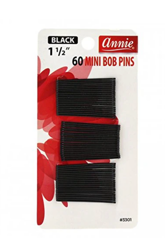 Annie-60-mini-bob-pins-black- 1 1/2''