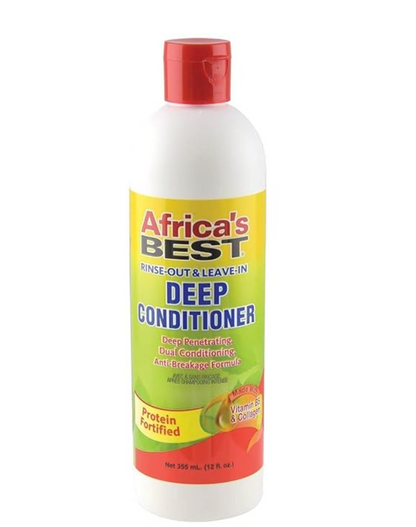 africas-best-rinse-out & leave-in-deep-conditioner - 12oz