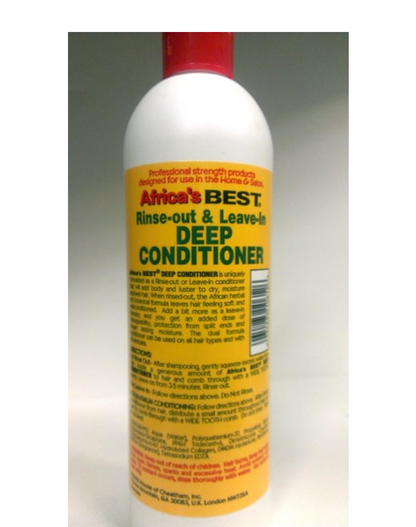 africas-best-rinse-out & leave-in-deep-conditioner - 12oz