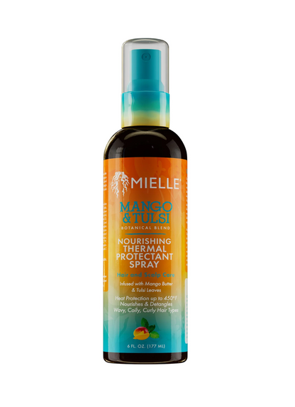 mielle-mango & tulsi-nourishing thermal-protectant spray