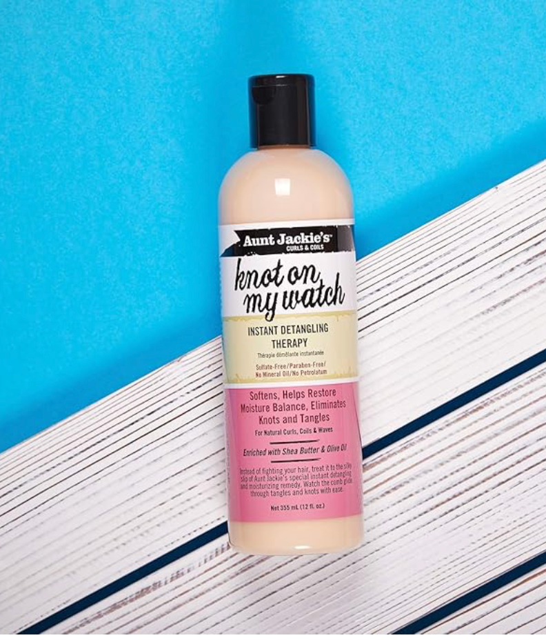 Auntie Jackie's curls & coils-knot on my watch-instant detangling therapy