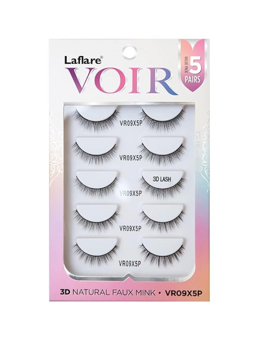 Laflare-VOIR-3D NATURAL FAUX MINK-LASHES
