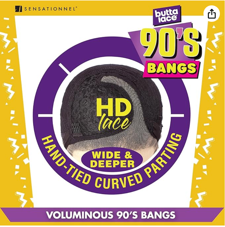 Butta 90's HD Bangs Lace