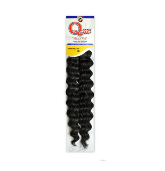 SHAKE N GO - QUE - MILKY WAY - MIX HUMAN HAIR WATER BULK - 18''