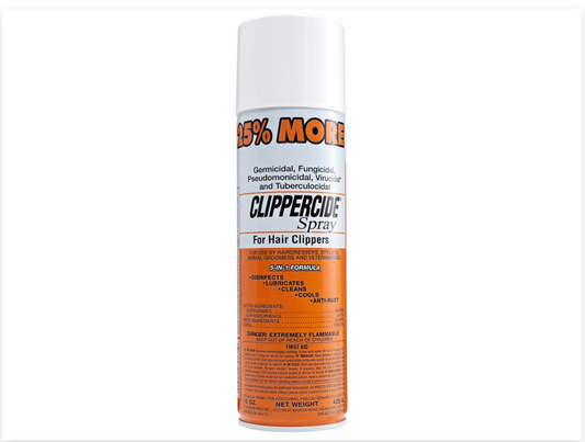CLIPPERCIDE AEROSOL SPRAY FOR HAIR CLIPPERS - 5-IN-1 - FORMULAR