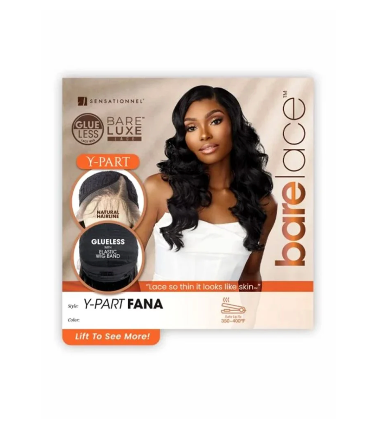 BARE LACE WIG - Y-PART FANA