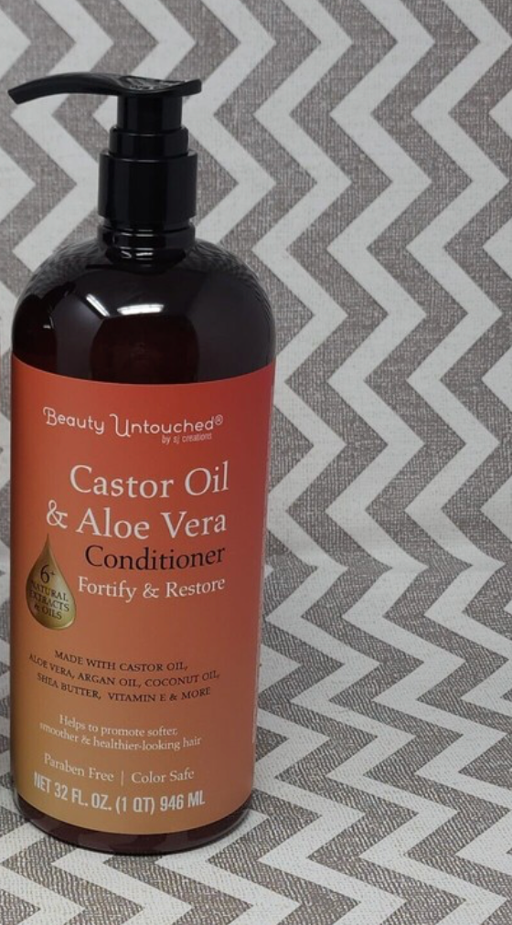 BEAUTY UNTOUCHED - CASTOR OIL & ALOE VERA - CONDITIONER
