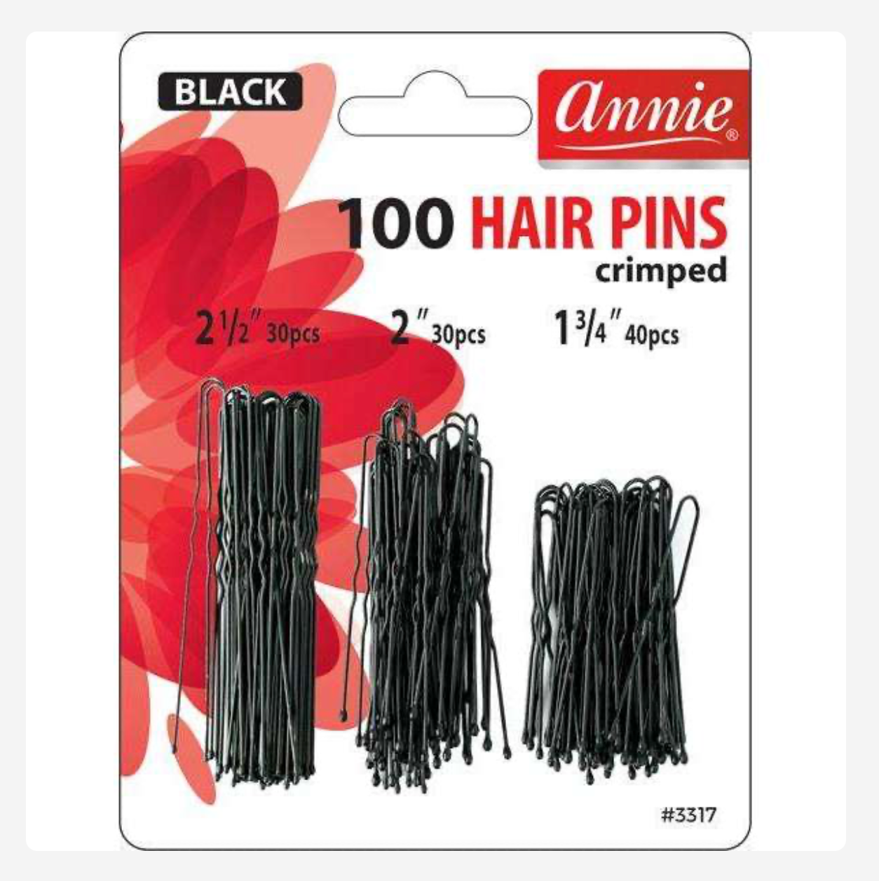 annie-100-hair-pin-2 1/2 '' - 2'' - 1 3/4 '' - ball tipped