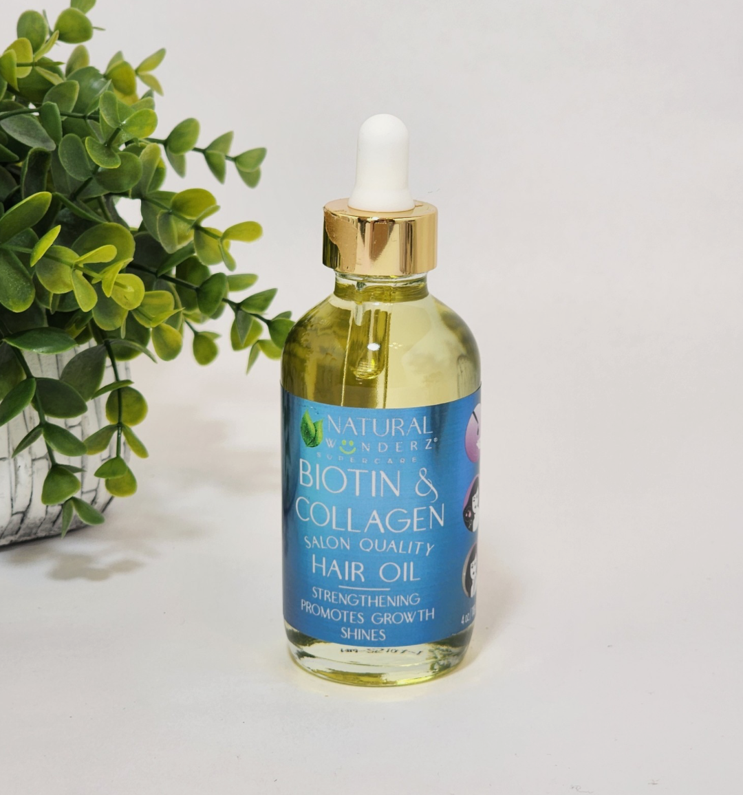 Natural Wonderz Supercare - Biotin & Collagen Oil - Hair Oil