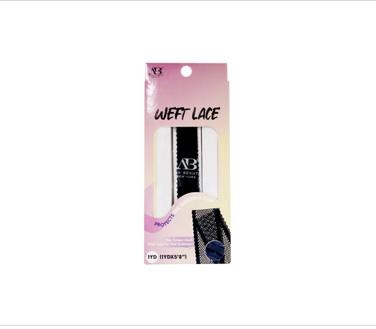 AB - Ana Beauty - Weft Lace Black 1 YD
