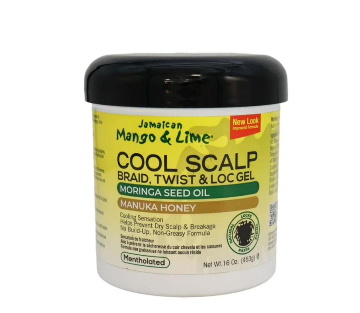 jamaican-mango & lime-cool-scalp -braid-twist & loc gel - 16 OZ