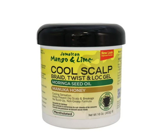 jamaican-mango & lime-cool-scalp -braid-twist & loc gel - 16 OZ