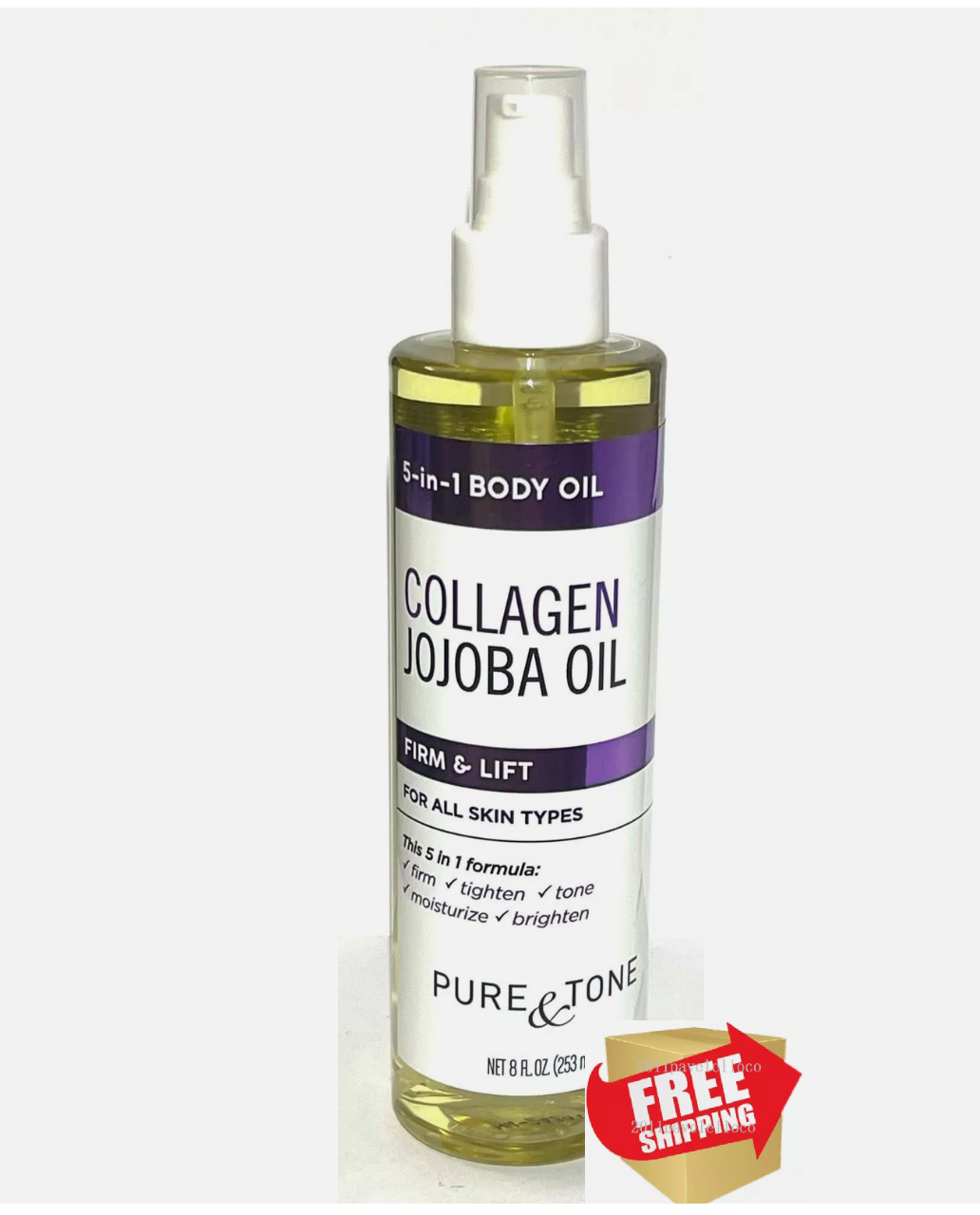 PURE & TONE - COLLAGEN-JOJOBA-OIL