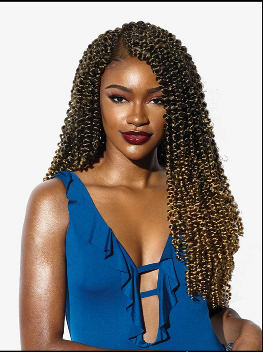 3X - RUWA CROCHET BRAID WATER WAVE - 24 ''