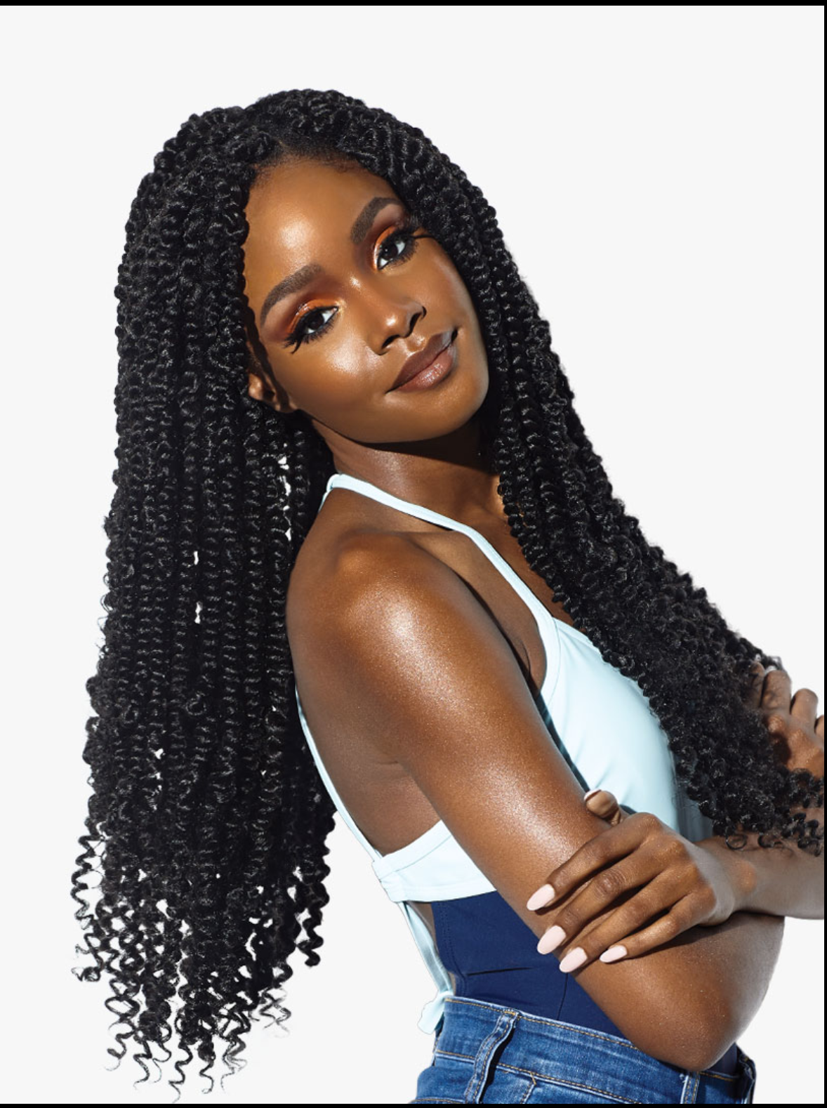 3X - RUWA CROCHET BRAID WATER WAVE - 18 ''