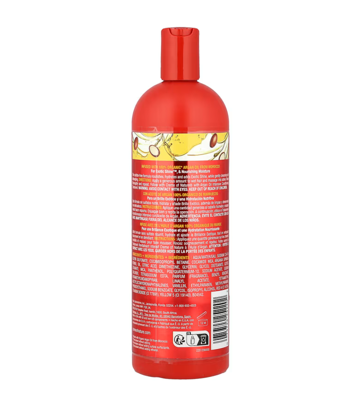 CREME OF NATURE - INTENSIVE CONDITIONING TREATMENT - ARGAN OIL
