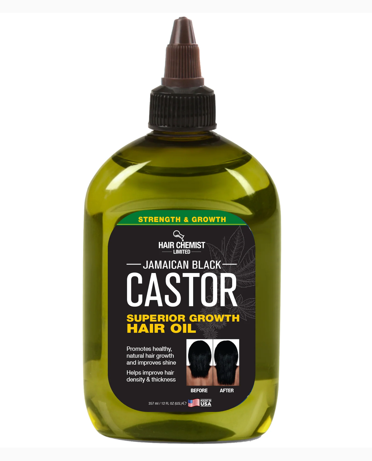 HAIR CHEMIST - JAMAICAN BLACK CASTOR OIL - EXTRA LARGE - LIMITED