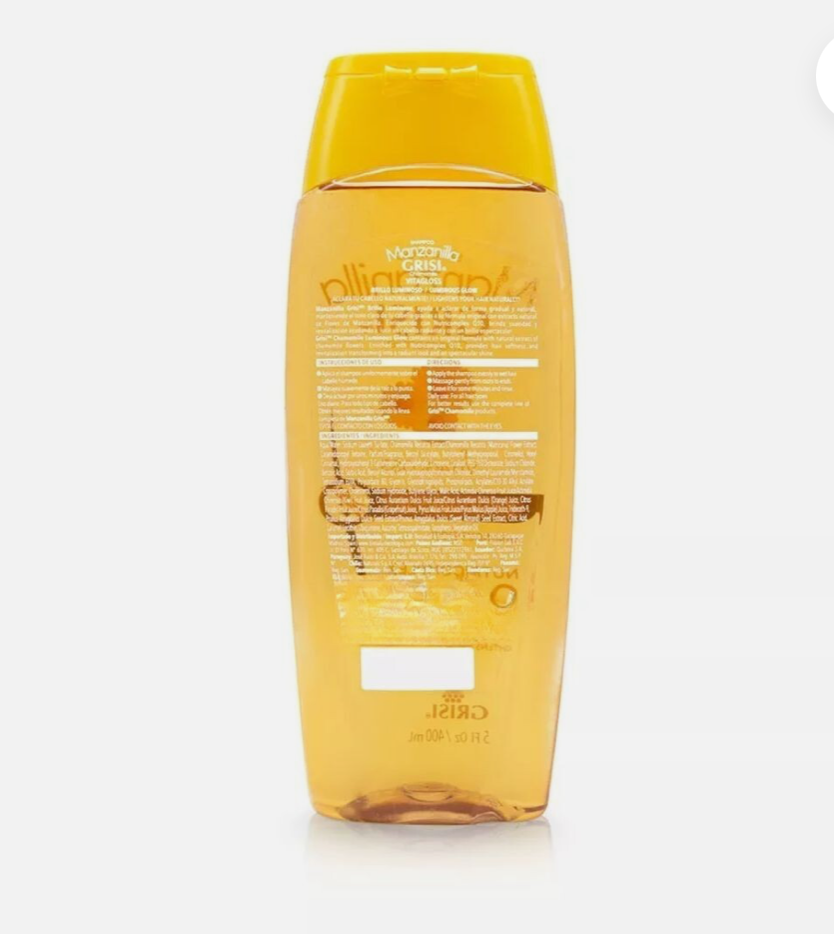 MANZANILLA GRISI - VITAGLOSS - SHAMPOO