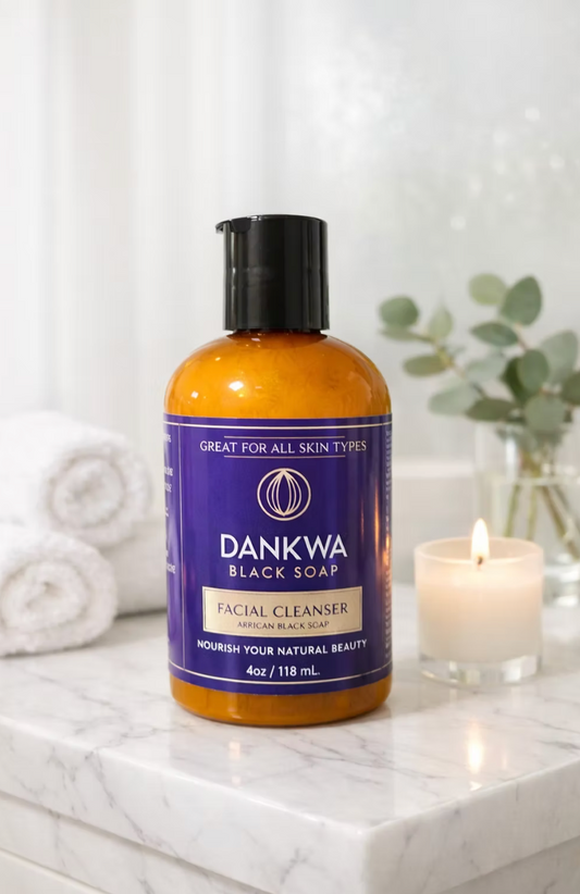 Dankwa Black Soap - Facial Cleanser