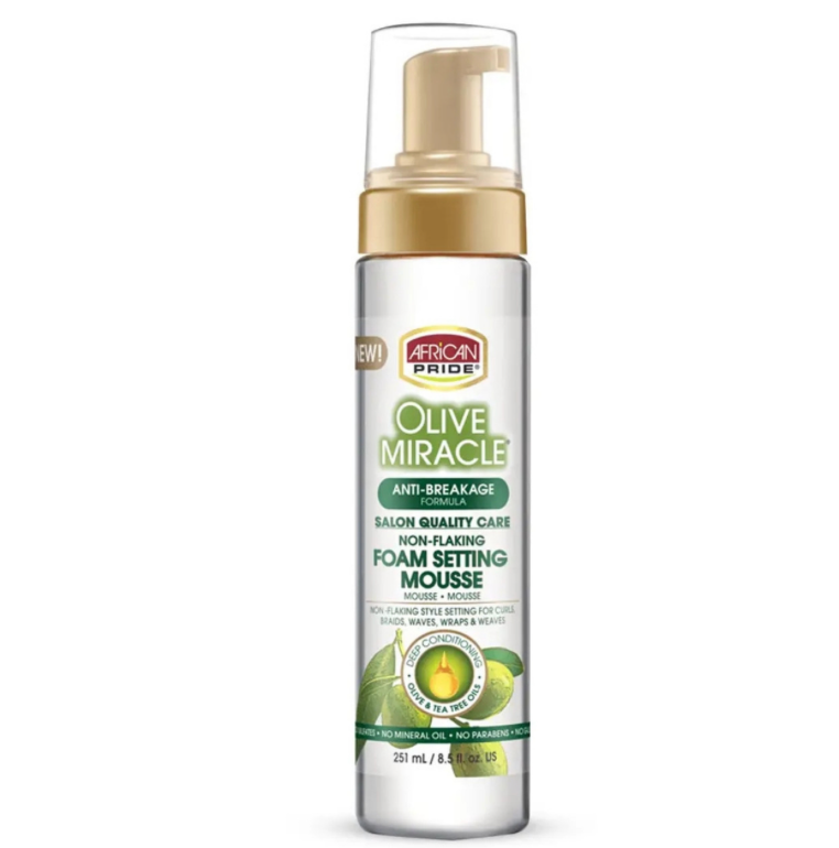 Olive Miracle - Anti Breakage Formula - Foam Setting Mousse