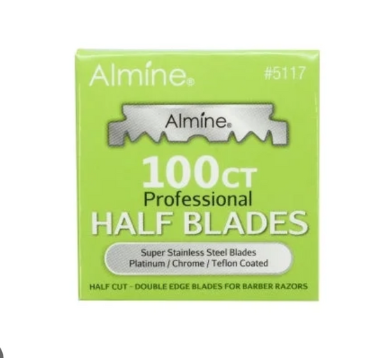 Almine - 100 Ct - Professional Half Blades