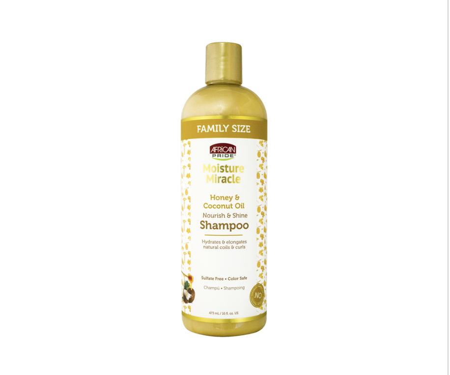 African Pride - Miracle Moisture - Honey & Coconut -  Shampoo