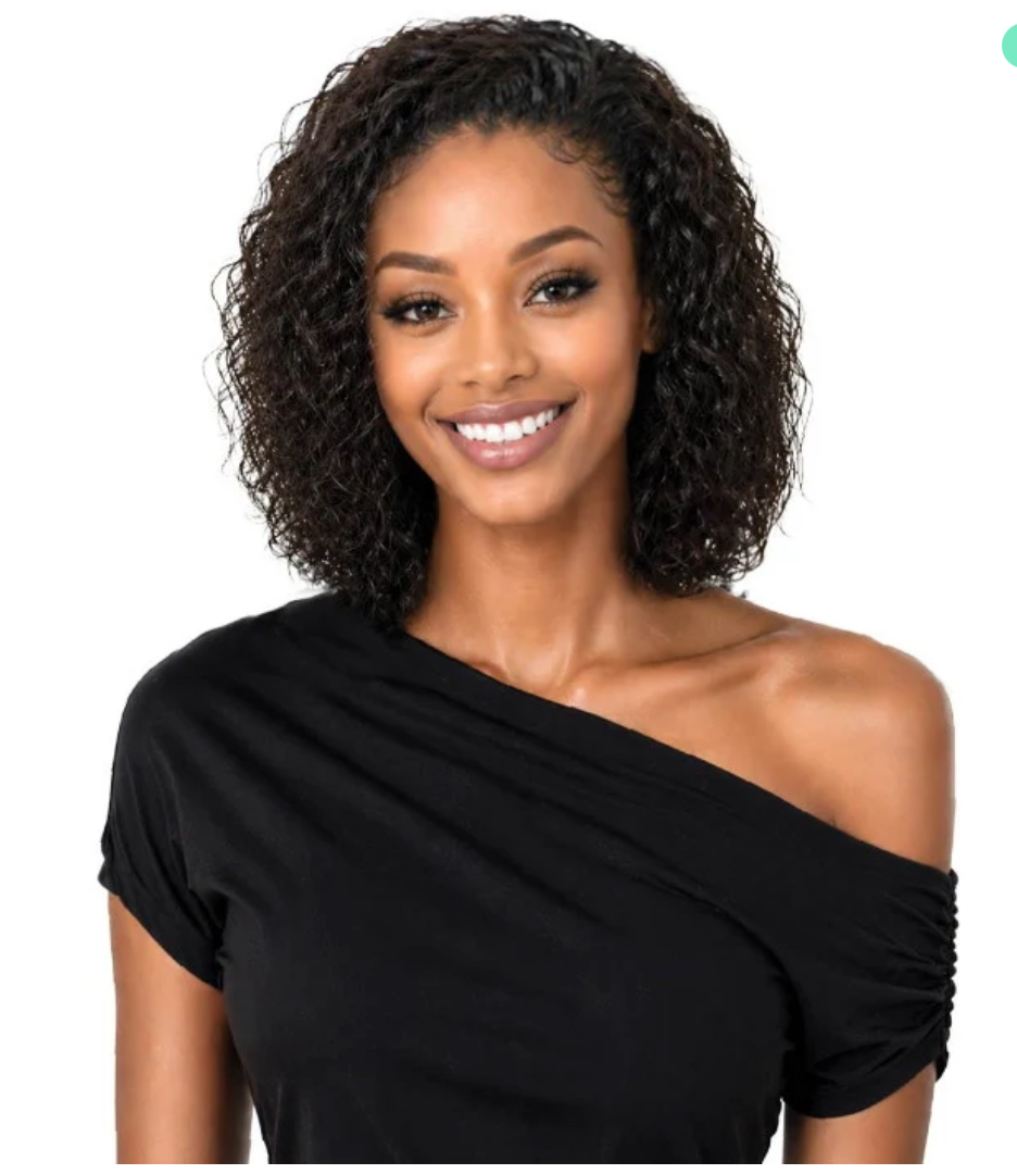 BOBBI BOSS - HUMAN HAIR - FULL CAP - MHF006 - WATER WAVE - 12''