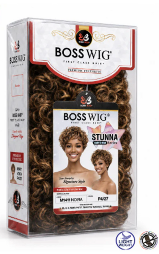 BOSS WIG - PREMIUM SYNTHETIC - M1411 - NOIRA - STUNNA