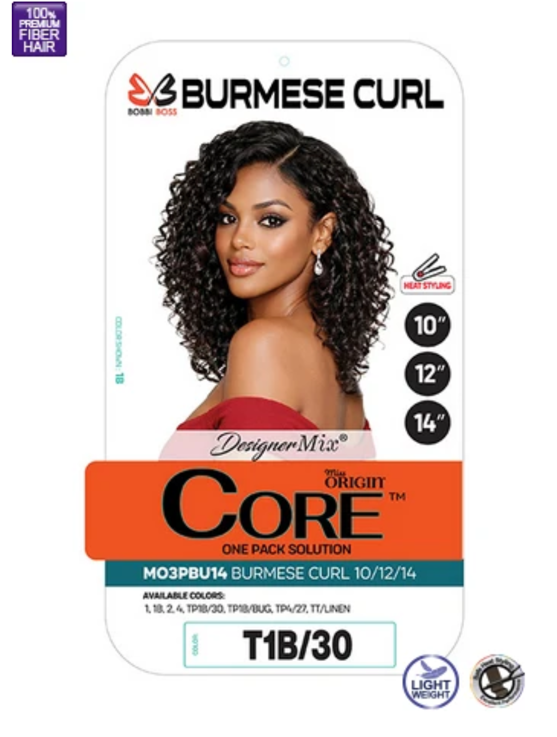 MISS ORIGIN - CORE - 3PCS BURMESSE CURL - 10''/12''/14''