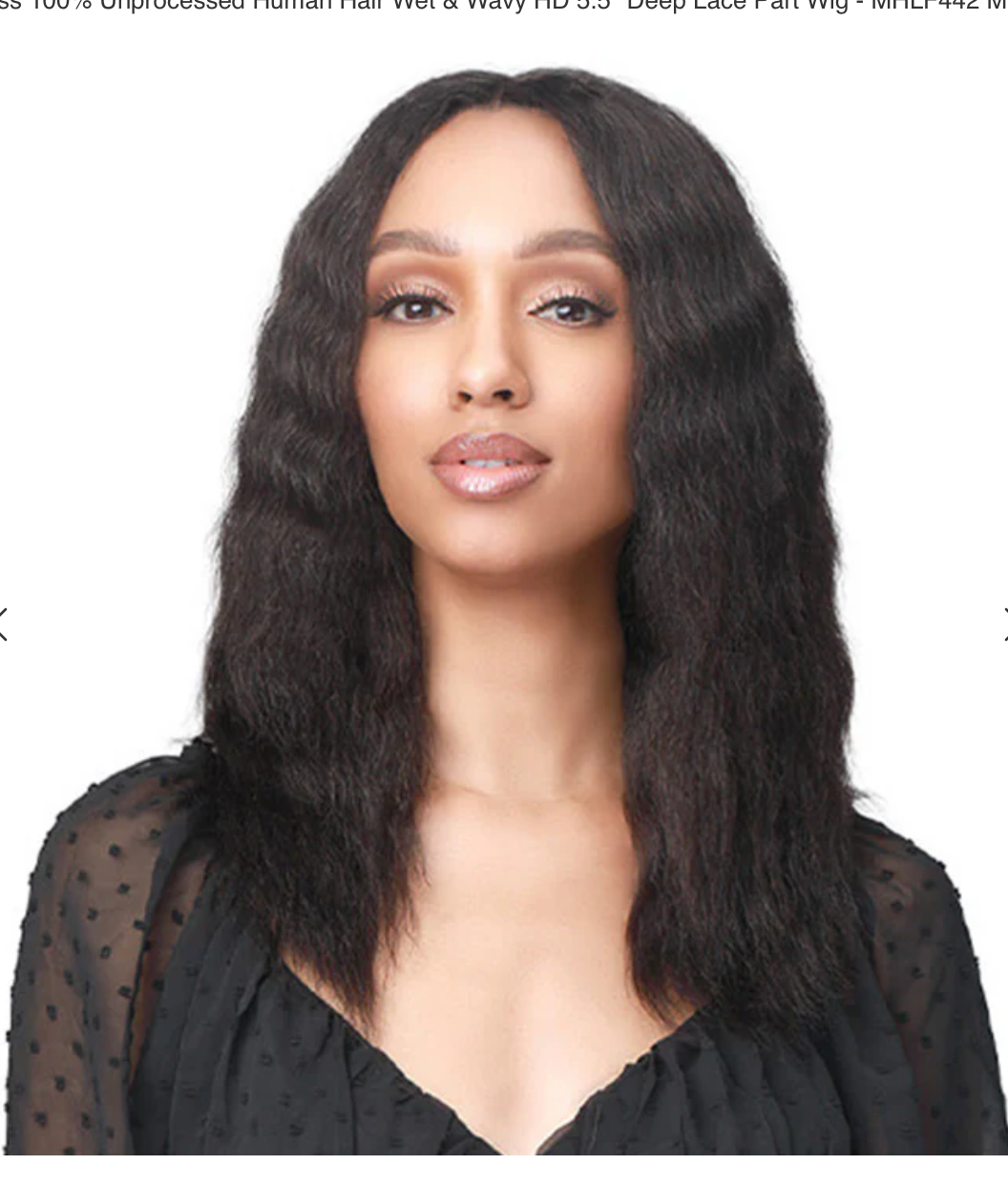 BOBBI BOSS - BONDLE HAIR WIG - WET & WAVY - MHLF442 - M0NA - 5.5'' DEEP PART