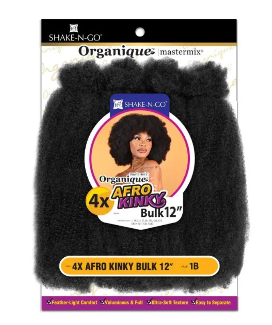 SHAKE N GO - OG 4X - AFRO KINKY BULK - 12''