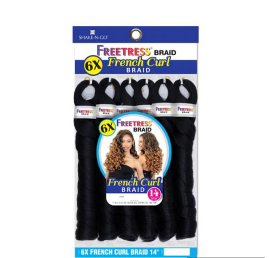 Shake N Go – FB 6X – French Curl – 14"